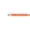 Monoprice Cat6A Ethernet Patch Cable - Bendable UTP 28AWG 0.5ft Orange 49016 - alternate 2