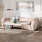 Baxton Studio Adanna Glam and Luxe Champagne Beige Velvet Fabric Sofa 248-13617-ZORO - alternate 2