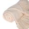 Homeroots 50" X 60" Cream Woven Cotton Herringbone Throw Blanket with Fringe 548945 - alternate 3