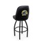 Holland Bar Stool Co Logo Grizzly Kent State 25 in. Swivel Counter Stool with Black Wrinkle Finish L048 - alternate 1