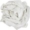 Taskbrand 25 lb. Economy Terry Rags, For Kitchen, Janitorial, General Purpose, Towel, White, 1 Carton 537-25 - alternate 1
