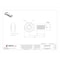 Qa1 Spherical Rod End, Female Plain, 1/2 in Bore Dia, Right Hand Thread, Carbon Steel CFR8 - alternate 2