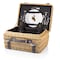 Picnic Time Family Of Brands NCAA Wyoming Cowboys Champion Picnic Basket for 2, Large Wicker Picnic Set 208-40-179-694-0 - alternate 1