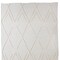 Homeroots Ivory Geometric Queen Cotton Coverlet 548245 - alternate 2