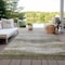 Homeroots 5' X 8' Taupe And Beige Abstract Washable Indoor Outdoor Area Rug 605002 - alternate 3