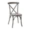 Flash Furniture Advantage Grey X-Back Chair X-BACK-GREY - alternate 3