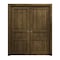 Sartodoors Sliding French Double Pocket Doors 36 x 96 inches, Ego 5012 Marble Oak, Kit Rail Hardware, Solid EGO5012DP-DMR-3696 - alternate 1
