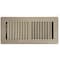 Sierra Grates 4 in. H X 12 in. W 2-Way 45 Degree Louvered, Steel, Brown Floor Register TWF412-BRN - alternate 3