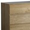 Homeroots 40" Oak Wood Freestanding Bathroom Vanity With White Sink And Three Drawers 624161 - alternate 2