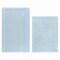 Arkwright Home Cotton 2pc Bath Mat Set 17x24/20x32 Light Blue - Case of 4 Sets, 4PK HH-BM-2PK-LB - alternate 4
