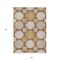 Homeroots 8' X 10' Brown Beige And Ivory Geometric Washable Indoor Outdoor Area Rug 593621 - alternate 2