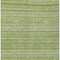 Homeroots 5' X 8' Fern Green And Sage Striped Washable Indoor Outdoor Area Rug 615339 - alternate 2