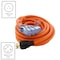 Ac Works Adapter Cable, STW, 5-15/20R, L14-30P, 25 ft., Orange L1430CBF520-025 - alternate 4