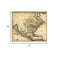Homeroots 24" X 28" Map Of North America C1685 Vintage  Poster Wall Art 391940 - alternate 2