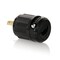Leviton Locking Plug, L5-30P, 30 A, 125V AC, 2 Pole, Screw Terminals, Black 2611-PLB - alternate 2