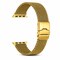 Elegani Mesh Stainless Steel Replacement Band Compatible with Apple Watch 49mm, Yellow Gold QYJMB-YGD-49mm - alternate 1