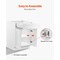 Vevor Shaker Base Cabinet 36" W x 24" D x 34.5" H Ready to Assemble Cabinet White KLCC-06 - alternate 3