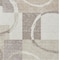 Homeroots 3' X 5' Ivory And Beige Geometric Washable Indoor Outdoor Area Rug 612581 - alternate 3