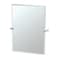 Gatco Bleu 31.5" Frameless Rectangle Mirror, Chrome 4379S - alternate 1