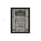 Homeroots Cabin Rules 6 Black Framed Print Wall Art 405140 - alternate 2