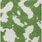Homeroots 10' X 14' Green And Ivory Abstract Washable Indoor Outdoor Area Rug 614532 - alternate 2
