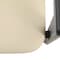 Leisuremod Velo Series Modern Dining Chair in Black Wood with Off White Seat VCBL-51OW - alternate 4