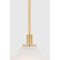 Hudson Valley Lighting Oberon 14 in. Pendant Aged Brass 7515-AGB - alternate 2