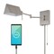 Jonathan Y Arlo 22" 1-Light Farmhouse Industrial Single Swing Arm Plug-In or Hardwired Iron LED Wall Sconce w/P JYL6015C - alternate 5
