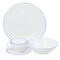 Oster Juego De Vajilla 16 Piece Opal Glass Dinnerware Set in White 130985.16 - alternate 4