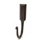 Kings County Tools Heavy Duty Coat Hook Large 6.5 in Single Hand Forged Rustic Iron Handmade Wall Hooks GW89A05-05 - alternate 1