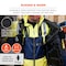 Ergodyne XL Lime Class 2 Insulated Hi-Vis Freezer Jacket 6478 - alternate 2