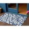 Homeroots 3' X 5' Navy Blue And Ivory Abstract Washable Indoor Outdoor Area Rug 614371 - alternate 1