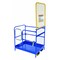 Vestil Work Platform w/84" Expand Back, 36x48, 33-3/8 in. W, 45-3/8 in. D, 1,000 lb. Load Capacity WP-3648-84B - alternate 5