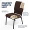 Flash Furniture Advantage Java Church Chairs 18.5" Wide PCHT185-106 - alternate 4