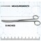 A2Z Scilab Mayo Dissecting Scissors 8 Inches, Curved Blades, Stainless Steel A2Z-ZR1144 - alternate 3