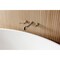 Kingston Brass Two-Handle Wall Mount Tub Faucet, Brushed Nickel KS5028KL - alternate 3