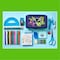 Its Academic Pencil Box Kit, Includes Ruler & Sharpener, For School & Office Supplies, Blue Gaming Design 24416-KIT-GM - alternate 3