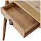 Homeroots 32" Brown Solid Wood Writing Desk 723444 - alternate 4