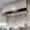 Victory 48-Inch 750 CFM Insert Range Hood with Baffle Filters, Dimmable LED Lights Q5-48 - alternate 2