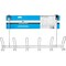 Idesign Classico Over-The-Door Chrome 6-Hook Rail 44002 - alternate 1