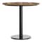 Flash Furniture Commercial 31.25" Natural HPL Tabletop with Black Table Height RD Base ST-RD31-NAT-TR18-GG - alternate 4