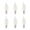 Westinghouse 3.3W 40W Eq. Clear CA11 Dimmable Filament LED Light Bulb, Candelabra Base, 6PK 5264120 - alternate 1