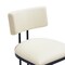 Manhattan Comfort Juno Metal Vegan Leather Counter Stool in Ivory CS1640-1 - alternate 2