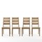 Crosley Joanna 4-Piece Ladder-Back Dining Chair Set KF20024RB - alternate 4