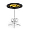 Holland Bar Stool Co 42" Chrome Iowa Pub Table, 36" dia. Top L216C4236IowaUn - alternate 1