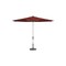 Treasure Garden 11 ft Patio Umbella, aluminum, fiberglass ribs, outdoor, Henna UM841-SS 5407 Henna - alternate 1