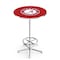 Holland Bar Stool Co 42" Chrome Alabama Pub Table, 36" dia. Top L216C4236AL-A - alternate 1