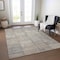Homeroots 5' X 8' Beige Taupe And Brown Patchwork Washable Indoor Outdoor Area Rug 581570 - alternate 2