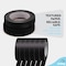 Enday Masking Tape, 1" x 60 Yards, Black, 6PK 8151-6 - alternate 2