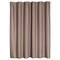 Homeroots Luxurious Mocha Waffle Weave Shower Curtain 399722 - alternate 1